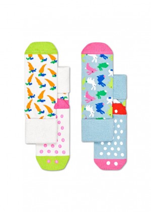 Happy Socks 2-Pack Bunny Anti-Slip Socken Kinder Mehrfarbig | Schweiz 35864VFGO