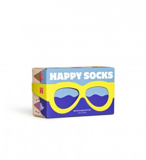 Happy Socks 3-Pack Glasses Gift Set Kinder Hellrosa | Schweiz 67921VCLN