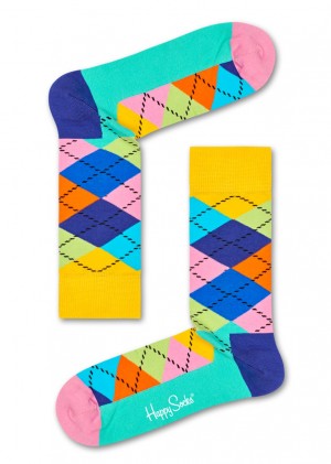 Happy Socks Argyle Socken Unisex Gelb | Schweiz 31978YCNZ