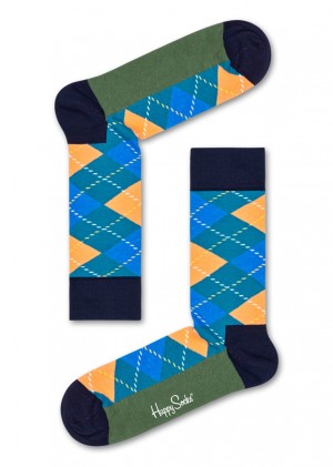 Happy Socks Argyle Socken Unisex Navy | Schweiz 32509CWYN