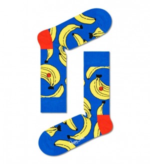 Happy Socks Banana Socken Unisex Blau | Schweiz 34067HZYT