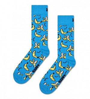 Happy Socks Banana Socken Unisex Türkis | Schweiz 85629HELV