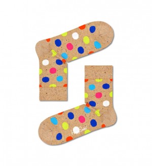 Happy Socks Big Dot Half Crew Socken Unisex Mehrfarbig | Schweiz 03721NLCD