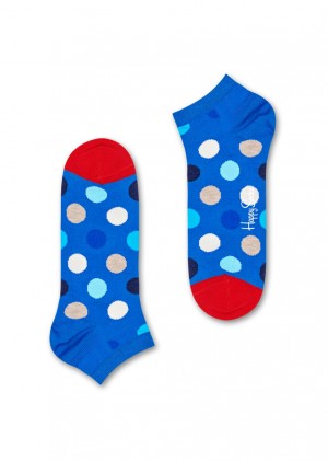 Happy Socks Big Dot Low Socken Unisex Blau | Schweiz 86239PUEA