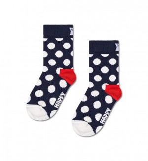 Happy Socks Big Dot Socken Kinder Navy | Schweiz 42378RXEY