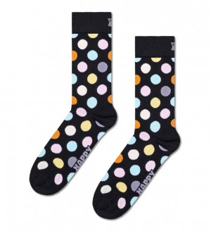 Happy Socks Big Dot Socken Unisex Schwarz | Schweiz 70896TEAO