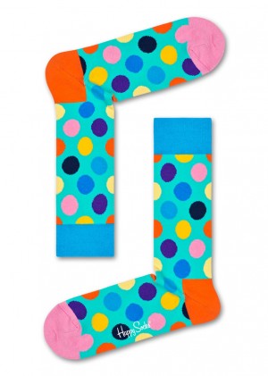 Happy Socks Big Dot Socken Unisex Türkis | Schweiz 81963YIEJ