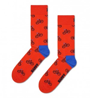 Happy Socks Bike Socken Unisex Orange | Schweiz 41387APTE