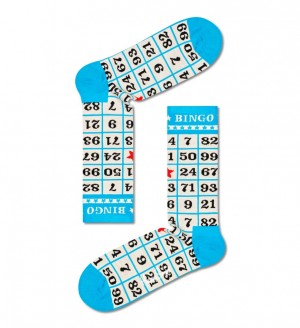 Happy Socks Bingo Socken Unisex Weiß | Schweiz 60924MJPI