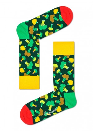 Happy Socks Broccoli Socken Unisex Schwarz | Schweiz 42103USYV