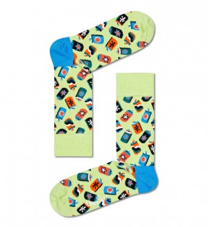 Happy Socks Can Socken Unisex Hellgrün | Schweiz 01925NHAJ