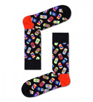 Happy Socks Can Socken Unisex Schwarz | Schweiz 36548UQPI