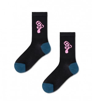 Happy Socks Caroline Crew Socken Unisex Schwarz | Schweiz 36108YENH