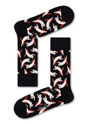 Happy Socks Cat Socken Unisex Schwarz | Schweiz 71096FDML