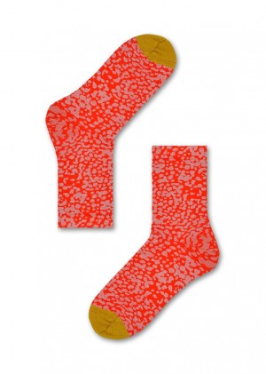 Happy Socks Charlie Ankle Socken Unisex Rot | Schweiz 40375QIUB