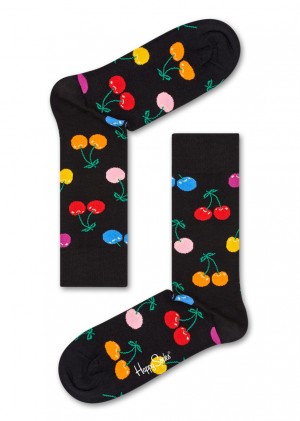 Happy Socks Cherry Socken Unisex Schwarz | Schweiz 58463AUSQ