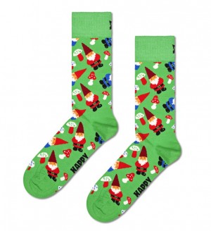 Happy Socks Christmas Gnome Socken Unisex Grün | Schweiz 92730GXWU