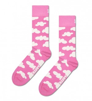 Happy Socks Cloudy Socken Unisex Rosa | Schweiz 80736OIKP