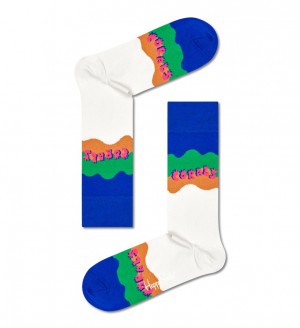 Happy Socks Coral Reef Rescue Socken Unisex Weiß | Schweiz 51083HABC