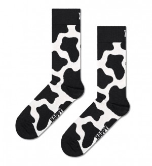 Happy Socks Cow Socken Unisex Schwarz | Schweiz 68572UGCI