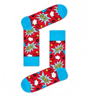 Happy Socks Dad Socken Unisex Rot | Schweiz 17825QBHJ