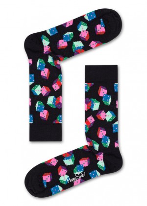 Happy Socks Dice Socken Unisex Schwarz | Schweiz 23017CYAJ