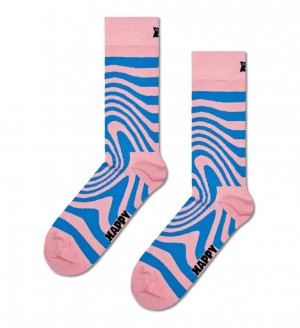 Happy Socks Dizzy Socken Unisex Hellrosa | Schweiz 39205DCAR