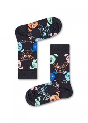 Happy Socks Dog Socken Damen Schwarz | Schweiz 92483BXWJ