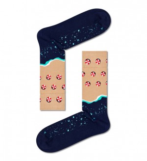 Happy Socks Dressed Beach Time Socken Unisex Beige | Schweiz 20481KJCF