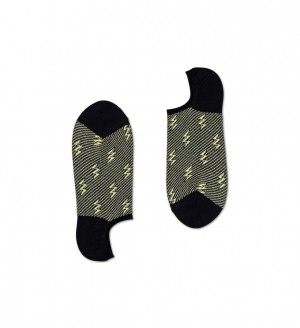 Happy Socks Dressed Flash No Show Socken Unisex Schwarz | Schweiz 38762YWJZ