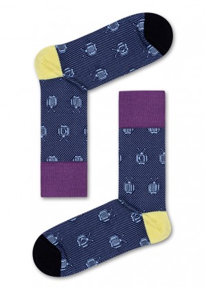 Happy Socks Dressed TV Socken Unisex Hellblau | Schweiz 92756WYRS