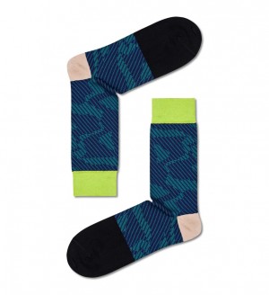 Happy Socks Dressed Tech Socken Unisex Navy | Schweiz 56081BOUK