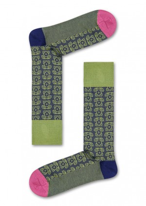 Happy Socks Dressed Telephone Socken Unisex Grün | Schweiz 62098ONEI