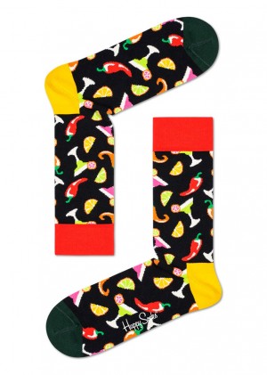 Happy Socks Drink Socken Unisex Schwarz | Schweiz 07153WTBG