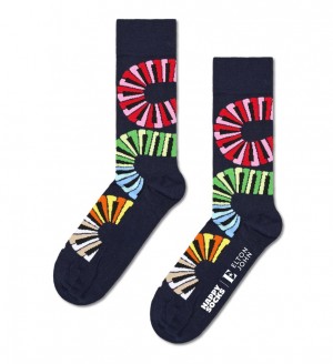 Happy Socks Elton John Piano Notes Socken Unisex Navy | Schweiz 54269IWCZ