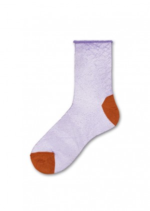 Happy Socks Emma Ankle Socken Unisex Lila | Schweiz 27831YVEZ