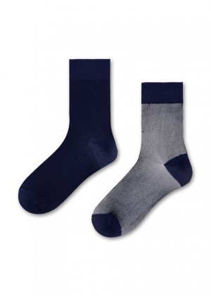 Happy Socks Filippa Ankle Socken Unisex Navy | Schweiz 26537FNJL