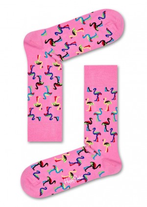 Happy Socks Flamingo Socken Unisex Rosa | Schweiz 57304YQWE