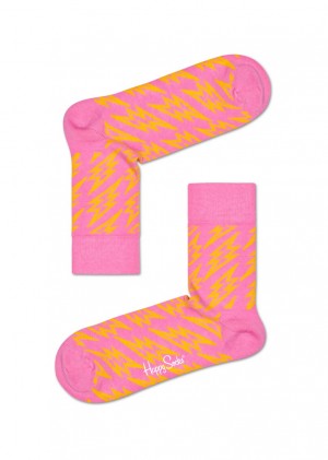 Happy Socks Flash Lightning 1/2 Crew Socken Unisex Mehrfarbig | Schweiz 07843PSQY