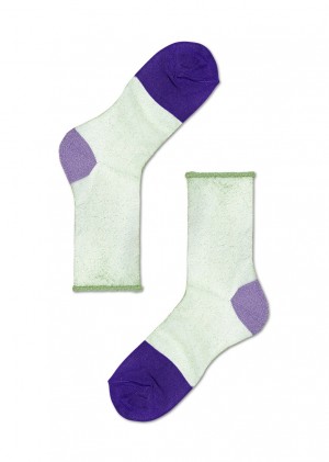 Happy Socks Franca Ankle Socken Unisex Grün | Schweiz 81450YECV