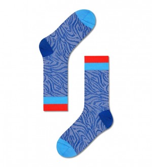 Happy Socks Freja Crew Socken Unisex Blau | Schweiz 10735NOCS