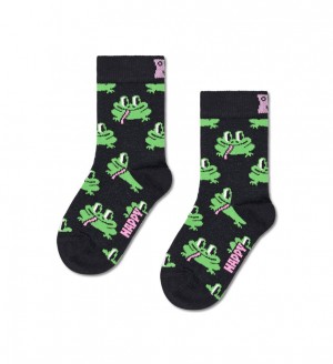 Happy Socks Frog Socken Kinder Schwarz | Schweiz 53968HETI