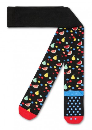 Happy Socks Fruit Salad Strumpfhose Kinder Schwarz | Schweiz 83952EXVY