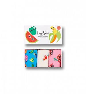 Happy Socks Fruit Socks Gift Set Kinder Hellblau | Schweiz 57628ORIU