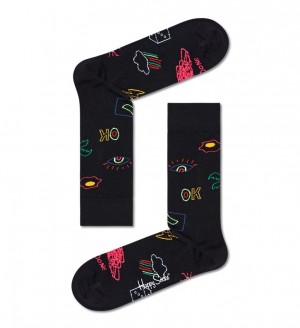 Happy Socks Good Times Socken Unisex Schwarz | Schweiz 85719BRUI