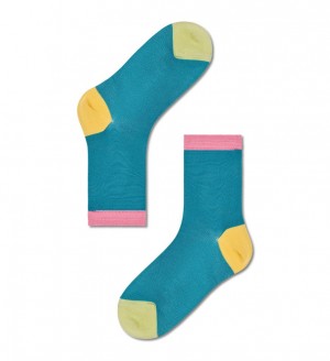 Happy Socks Grace Ankle Socken Unisex Blau | Schweiz 20815VBLJ