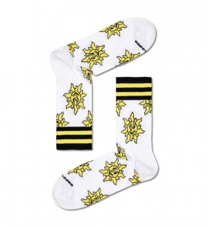 Happy Socks Happy Day 3/4 Crew Socken Unisex Mehrfarbig | Schweiz 64532PFCH