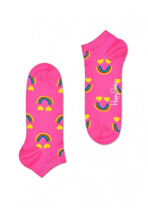 Happy Socks Happy Rainbow Low Socken Unisex Rosa | Schweiz 80615JEBN