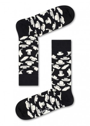 Happy Socks Hats Socken Unisex Schwarz | Schweiz 56831PYNU