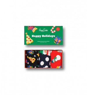 Happy Socks Holiday Socks Gift Set Kinder Schwarz | Schweiz 08641QLRI